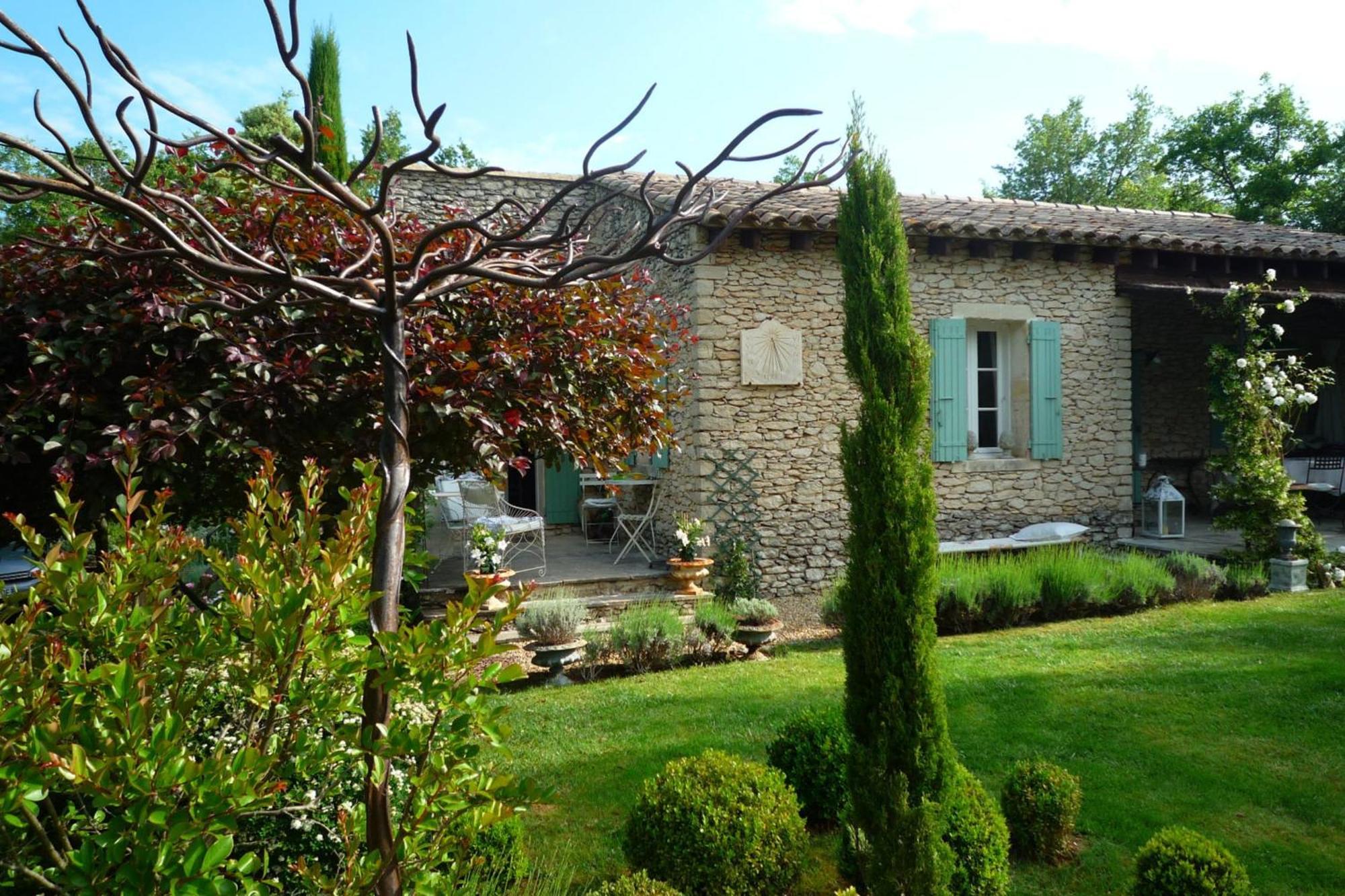 Beautiful Provencal Villa With Pool And Jacuzzi ลาคอสต์ ภายนอก รูปภาพ